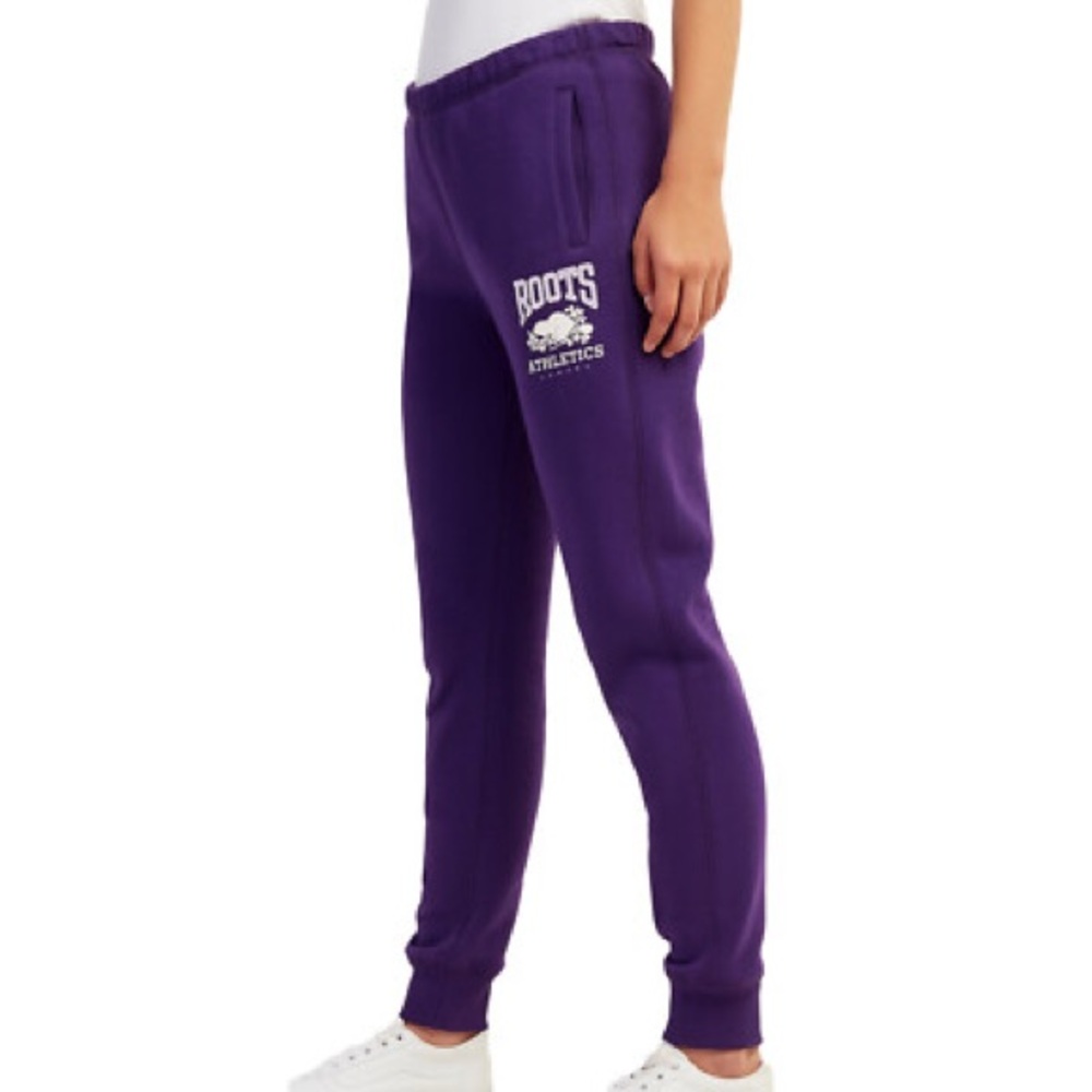 Roots Purple Jogger Sweatpants - Women’s Large